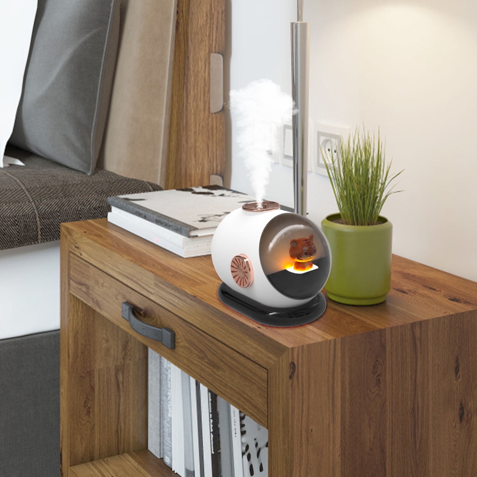 Tuphregyow Humidifiers For Bedroom Baby Humidifier, Office, Desktop Dormitories, Students' Small Home, Quiet Bedroom, Nursery, Office And Indoor Plant