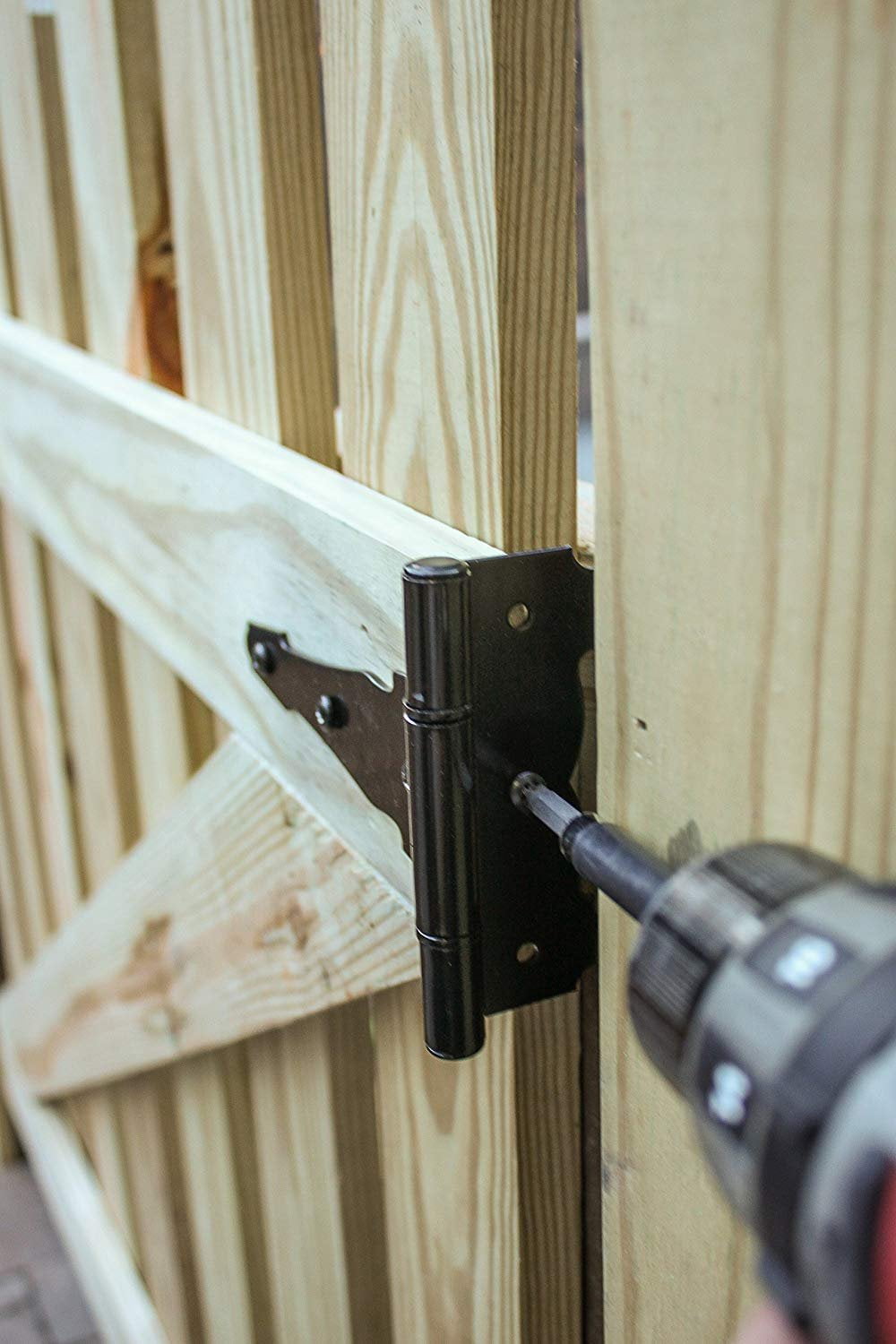 National Hardware - DPV878 Decorative Gate Kit with 2 Hinges, 1 Latch and 1 Pull