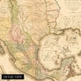 thumbnail image 2 of HISTORIX 1847 United States of Mexico Map Vintage Poster Wall Art Print, 18 x 24 Inch, 2 of 7