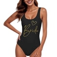 thumbnail image 3 of MKLEKYY Trajes De Baño Mujer Curvy Women Fashion Letter Print Piece Swimsuit Sexy Bikini Swimwear Bathing Sleeveless Backless Swimsuit 357, 3 of 4