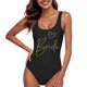thumbnail image 3 of Traje de Baño Mujer Traje de Baño de Moda Para Mujer, Con Estampado de Letras, Bikini Sexy, Traje de Baño Sin Mangas, Sin Espalda, Ropa de Playa de Verano, Trajes de Baño 518, 3 of 4