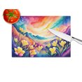 thumbnail image 4 of Carolines Treasures DAC1433LCB 15 x 12 in. Freesia in Color Glass Cutting Board - Large, 4 of 5