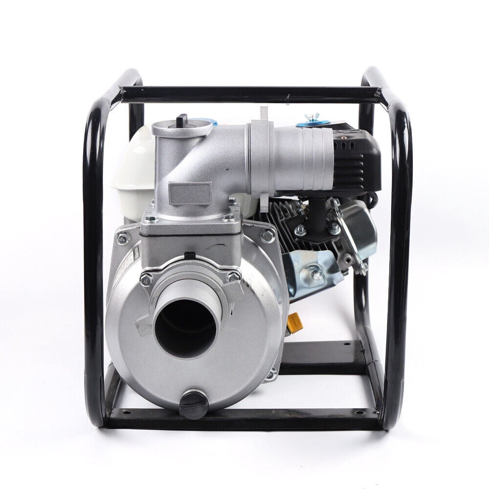 7.5HP 4 Stroke Gasoline Water Pump 3" Portable Gas-Powered Semi-Trash Water Pump