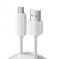 thumbnail image 1 of TOOCKI TQ-X21 1m Flexible Silicone Data Cable 3A Fast Charging USB A to Type C Wire - Black, 1 of 5