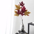 thumbnail image 6 of Lilixerw Artificial Maple Leaves Branches Faux Fall Fake Autumn Leaves,for Thanksgiving Table Centerpieces Decoration, 6 of 6