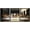 BLACK, variant on wall26 - Last Supper Leonardo Da Vinci - Framed Canvas Art Wall Art - 16"x24"x3 Black