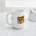 thumbnail image 5 of CafePress - Santa Visiting Little Girl Mugs - 15 oz Ceramic Large White Novelty Mug, 5 of 6
