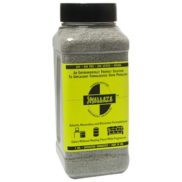 SMELLEZE Eco Formaldehyde Cleanup Absorbent & Deodorizer: 50 lb. Granules
