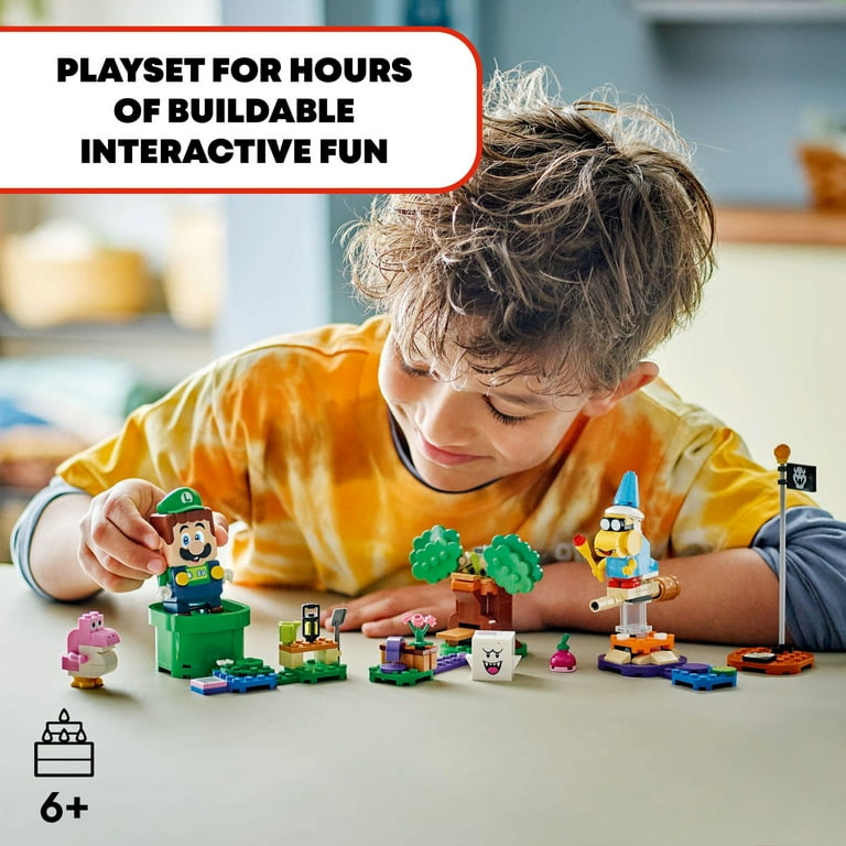 るい LEGO Super Mario Adventures with Interactive Luigi Toy Playset