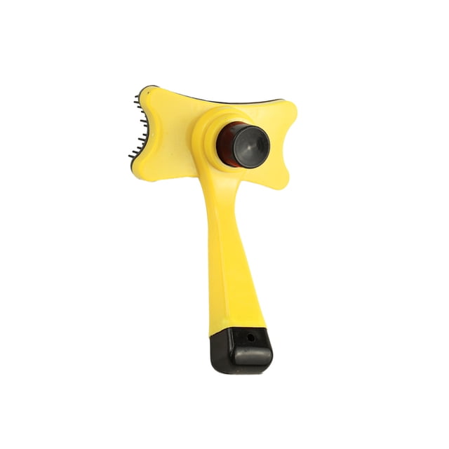 Cepillo para mascotas quita pelo – Ideal para perro y gato, fácil de usar, suave y efectivo