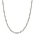 thumbnail image 1 of 925 Sterling Silver 4.5mm Beveled Curb Chain 16 Inch, 1 of 5