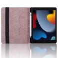 thumbnail image 2 of Elastic Band PU Leather Case for iPad 5th/6th/Pro 9.7" 2016/2017/2018 with Pencil Holder, Smart Folio Cover Adjustable Stand - Auto Wake/Sleep and Multiple View Angles, Pink, 2 of 8