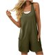 thumbnail image 1 of Vestido Corto para las Mujeres de Verano Casual Romper sin Mangas Atlético Mono, Poliéster Transpirable Ligero para la Playa, la Fiesta Y el Uso Diario, 1 of 9