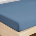 thumbnail image 4 of Sábana bajera ajustable Sweet Home Collection King Denim Blue, 4 of 5