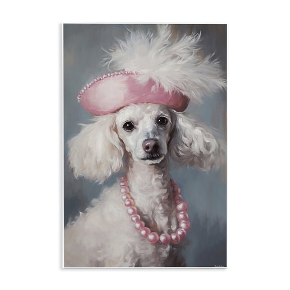 Stupell Industries Beautiful Collette Pup Wall Plaque Art, design by Tina LeCour