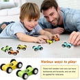 thumbnail image 3 of Mini coche de madera de 8 piezas, coche de carreras de madera para niños, pista de madera colorida, juguete con rampa, coche de repuesto, juegos de vehículos de juguete, 3 of 5