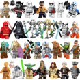 thumbnail image 1 of 29: Star Wars Figurine de Bloc de Construction Luke Darth Vader, 1 of 5