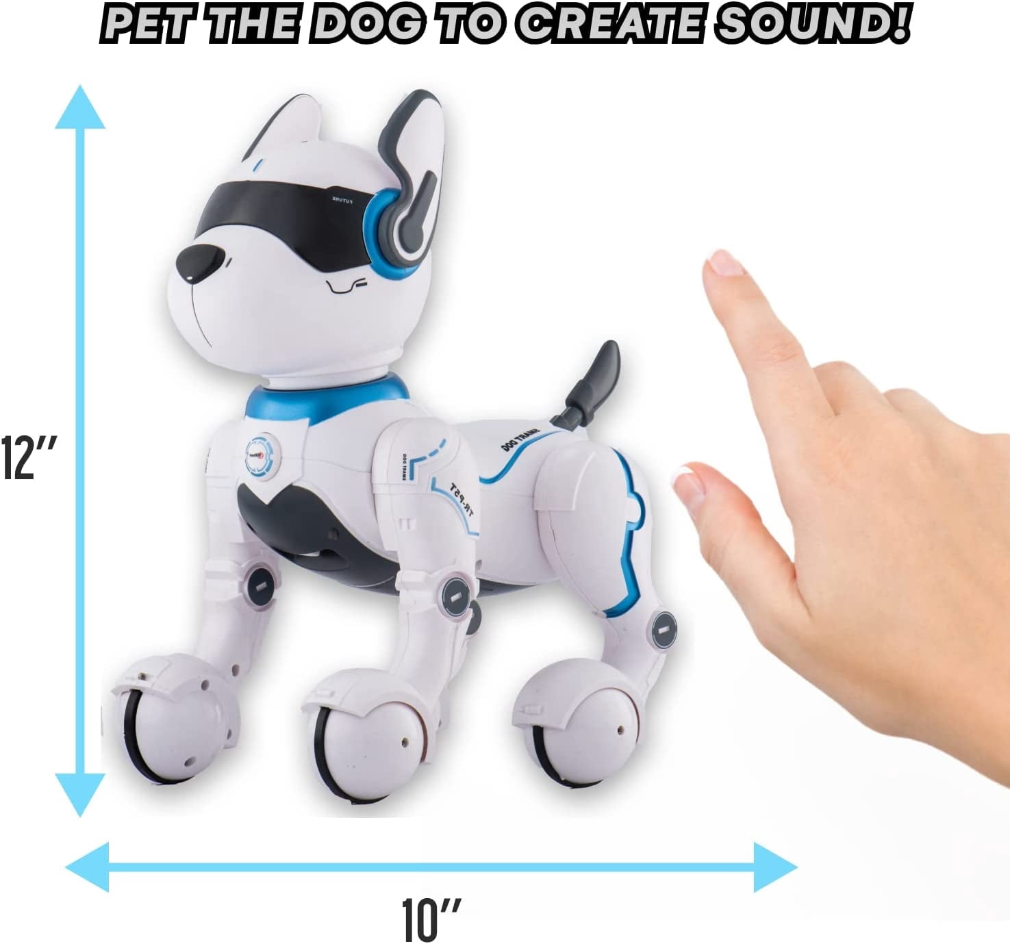 Remote-Controlled Robot Dog Toy - Smart & Dancing, Mimics Animals - Mini Pet Robot