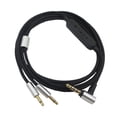 thumbnail image 2 of Noise Cancelling Headphones Cable 3 Plugs Detachable For Hd202 Hd477 Hd497, 2 of 5