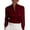 Wine, variant on Satingcolo Women's Sheer Button Up Blouse Tops Dressy Business Casual Fall Mesh Long Sleeve Button Down Work Shirt Top