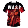thumbnail image 1 of Camiseta Unisex Con Estampado 3d De La Banda De Rock W.a.s.p, 1 of 5
