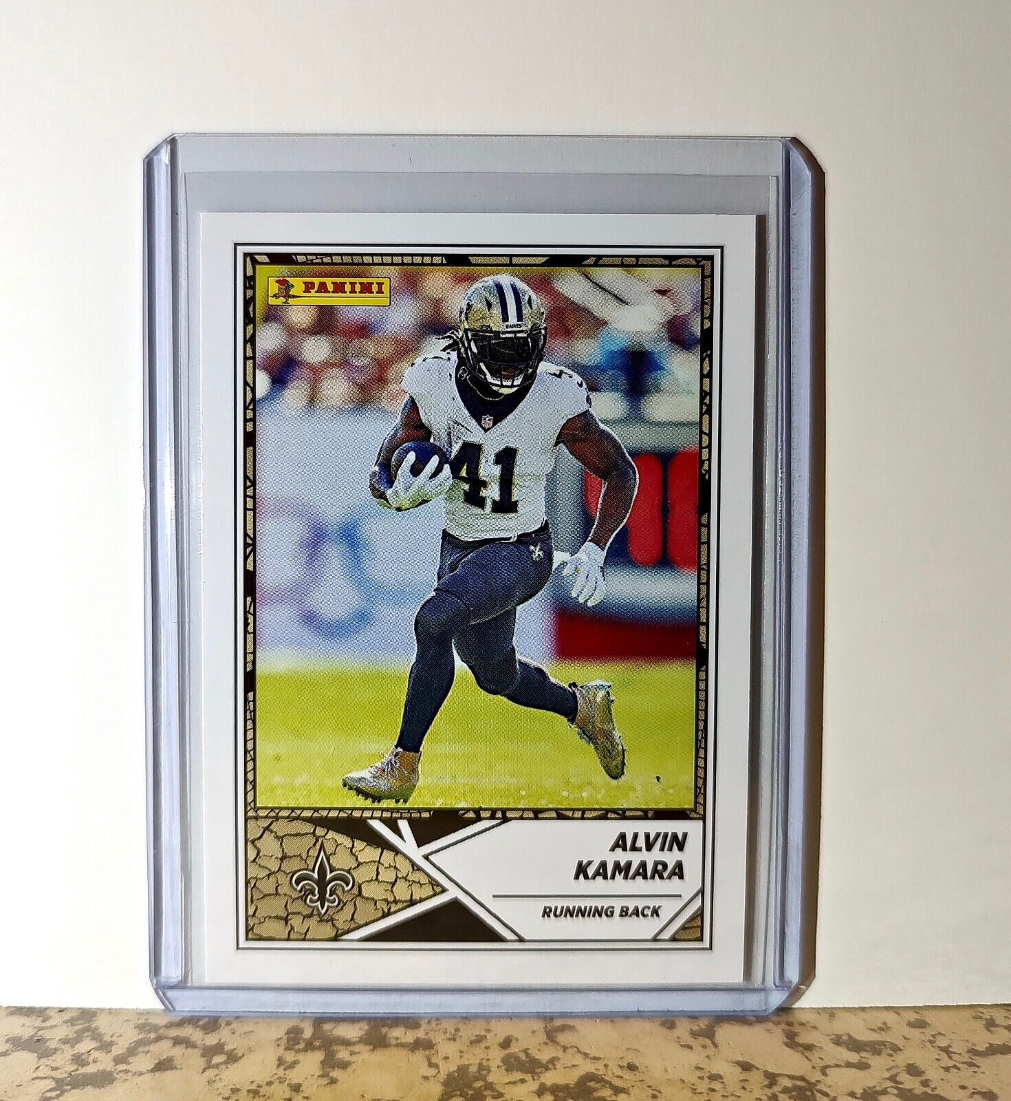 Alvin Kamara 2024 Panini NFL #40 Sticker Card New Orleans Saints ...