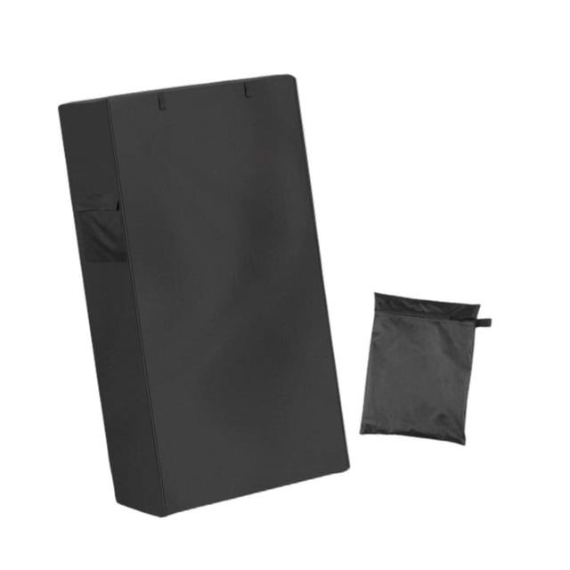 Funda impermeable para rejilla de almacenamiento de alambre, resistente al agua, protege contra el polvo y mantiene la rejilla limpia. 122x61x183cm
