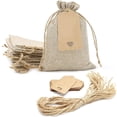thumbnail image 2 of Bewildely Bolsa de almacenamiento para manualidades DIY de 20 piezas, bolsa de regalo portátil para fiesta de dulces, paquete de bolsillo con cordón, Kits de decoración para fiestas Bewildely HA063111-00, 2 of 6