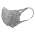 thumbnail image 3 of Top Headwear Reusable Fabric Fashion Face Dust Mask - White/Grey Leopard, 3 of 3