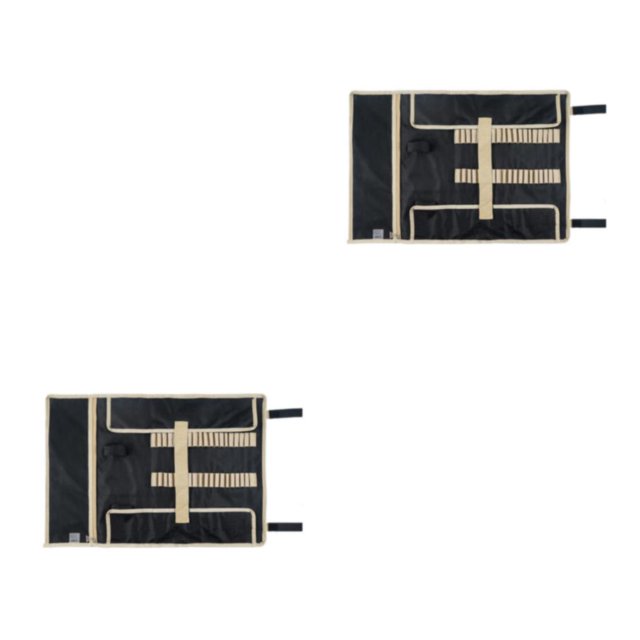 Naiovety Bolsa de herramientas para acampar, organizador de estacas, bolsas de almacenamiento de uñas, estuche resistente multifuncional para Type5 NO5