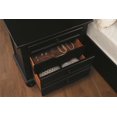 thumbnail image 3 of Topline Home Furnishings 6pc Black Queen Size Bedroom Set, 3 of 6