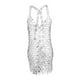 thumbnail image 2 of Vestido Sunnimix con cuello en V Lentejuelas Cami para Mujer, 2 of 8