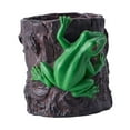 thumbnail image 3 of MAGIDEAL Flower Pot Planter with Frog Figurine Decorative Resin for Living Room Decor A, 3 of 8