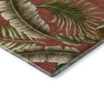 thumbnail image 4 of Addison Rugs Mayfield Washable Tropical Leaves Spice Rectangle Rug, 1'8" x 2'6", 4 of 5