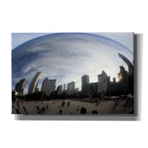 Epic Graffiti 'The Bean Chicago' by Debra Van Swearingen, Canvas Wall Art, 60"x40"