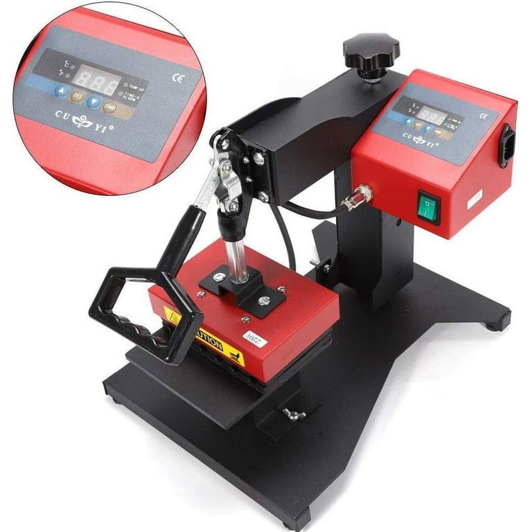 Color Make heat press machine for sublimation Dual pen press diy caps craft  express