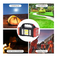 thumbnail image 5 of "Lámpara Táctica Recargable Campismo Malubero  Rojo con negro ", 5 of 5