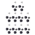 thumbnail image 1 of Ensemble de Boucles en Laiton pour Lacets de Chaussures, 20 Pcs Kit de Réparation de Crochets de Bottes Boutons Accessoires Boucles à Œillets avec Rivets pour Réparation de Bottes de Randonnée Chaussures en Cuir, 1 of 7