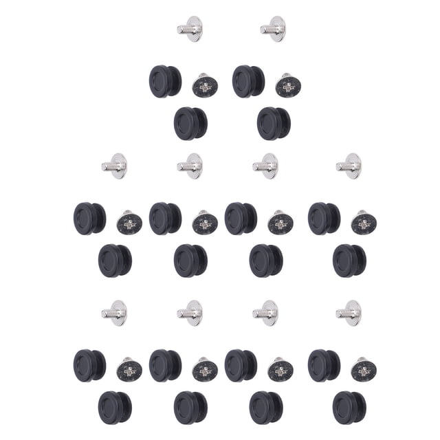 Ensemble de Boucles en Laiton pour Lacets de Chaussures, 20 Pcs Kit de Réparation de Crochets de Bottes Boutons Accessoires Boucles à Œillets avec Rivets pour Réparation de Bottes de Randonnée Chaussures en Cuir