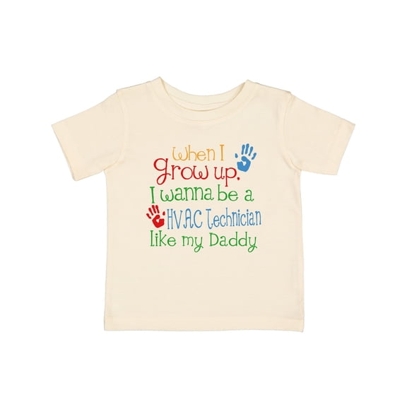 Inktastic Hvac Technician Like Daddy Boys or Girls Baby T-Shirt