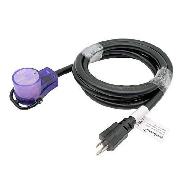 Parkworld 885491-10FT EV Adapter Cord NEMA 5-15P to 14-50R (ONLY for EV or Tesla use; NOT for RV)10FT