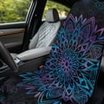 thumbnail image 4 of XYZCANDO Towel Car Seat Cover Blue Mandala Towel Seats Cover for Workout Running Gym, Non-Slip Comfortable Car Seat Towel Cover for Cars Truck, 4 of 11