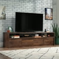 thumbnail image 2 of Sauder Harvey Park Engineered Wood Credenza in Grand Walnut Finish, 2 of 12