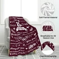 thumbnail image 2 of Yibo 60th Birthday Gifts for Her Blanket Flannel Soft and Comfortable Anti-static Bed Sofa Blanket, 2 of 7