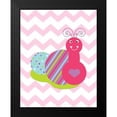thumbnail image 2 of Robinson, Tamara 15x18 Black Modern Framed Museum Art Print Titled - Chevron Lovebug IV, 2 of 5