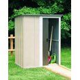thumbnail image 3 of Brentwood 5' x 4' Tall Steel Shed, 3 of 4