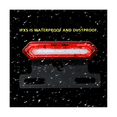 thumbnail image 2 of 48V Ebike Tail Light LED Safety Warning Rear Lamp for Electric Bicycle Waterproof SM Connector Tail Light, 2 of 6