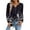 Black Floral, variant on Fall Shirts for Women 2025 V Neck Button Casual Dressy Blouses Long Sleeve T-Shirts Pleated Floral Tunic Tops Boho Shirt