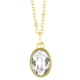 thumbnail image 1 of Collar para Mujer con Cristal Fino Swarovski en forma de Oval– Bañado en Oro 14k- Collar Elegante y Brillante-Collares de Mujer de Moda- Joyería para Mujer de Moda- Regalo especial Ortiz Espinosa Temporada, 1 of 5