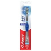 Colgate 360 Vibrate Deep Clean Battery Operated Toothbrush, 1 AAA Battery Included